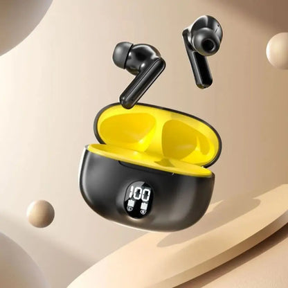 New TWS Wireless Earbuds with Digital Battery Display | Touch Control | Charging Case | Built-in Mic