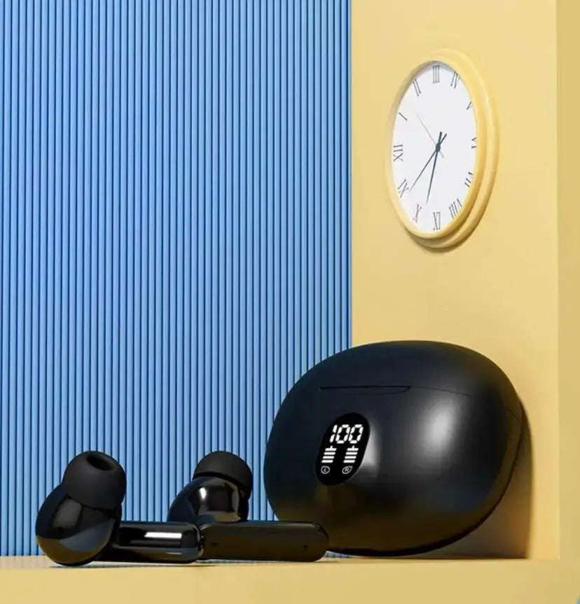 New TWS Wireless Earbuds with Digital Battery Display | Touch Control | Charging Case | Built-in Mic