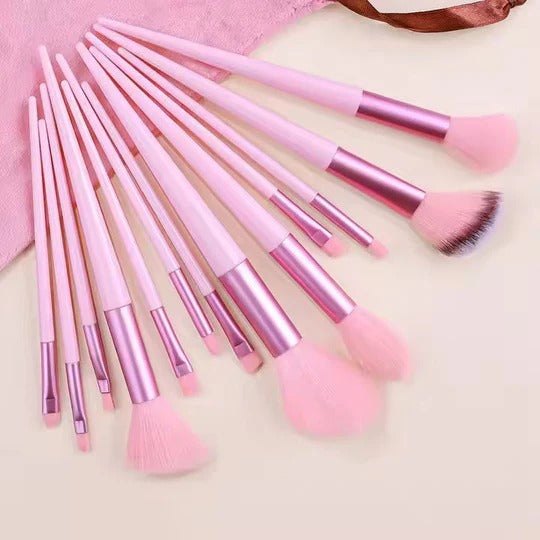 13-Piece Soft & Fluffy Makeup Brush Set – Professional Cosmetics Brush Kit